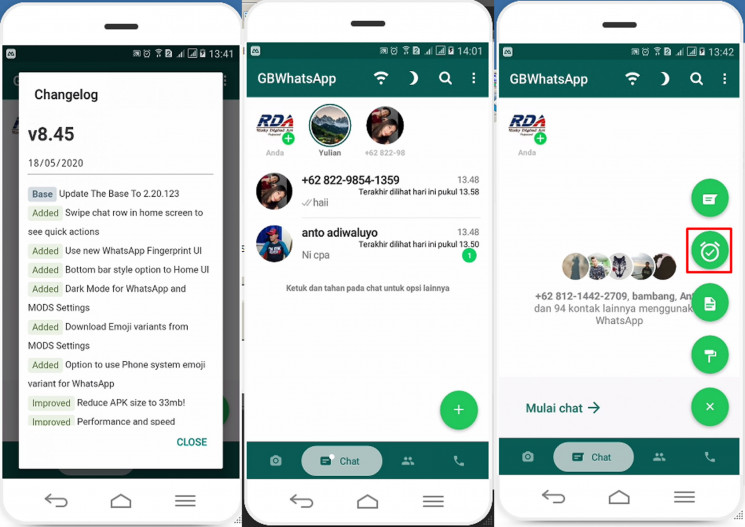 Mengenal Aplikasi Mod Bernama GB WhatsApp Untuk Mengirim Pesan