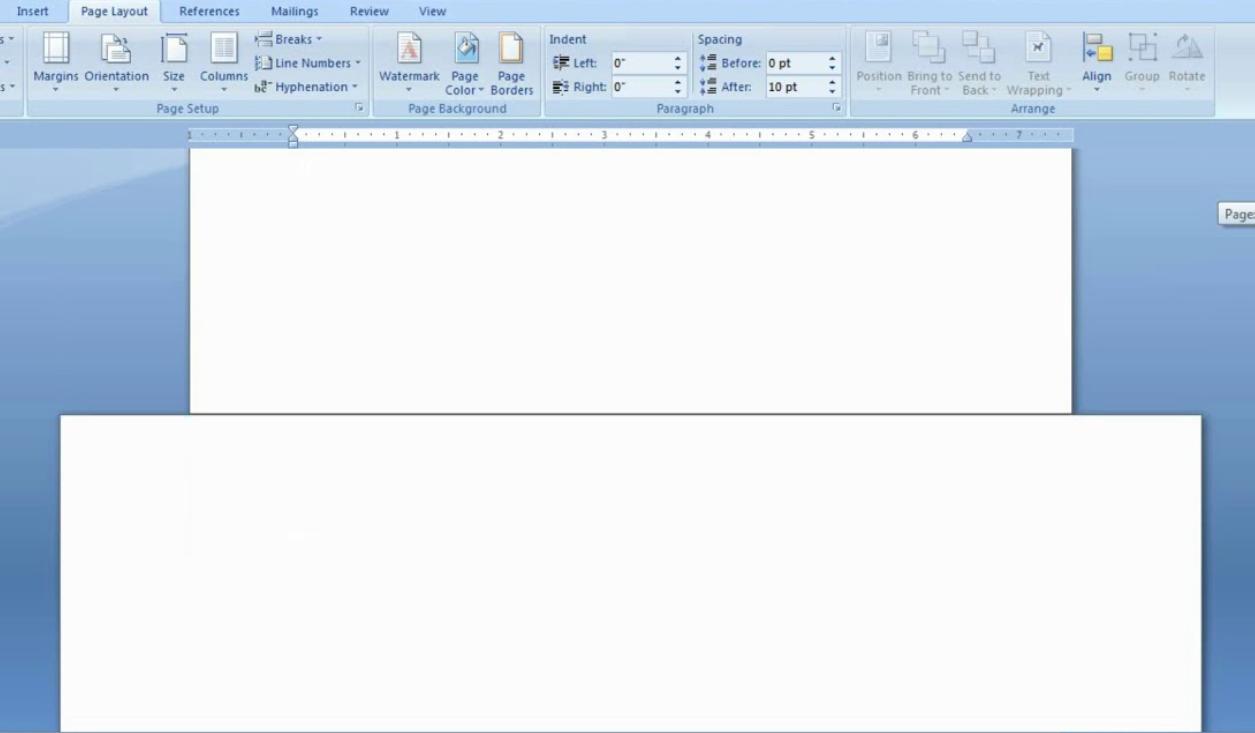 Cara Mengubah Halaman Potrait Menjadi Landscape di Microsoft Word
