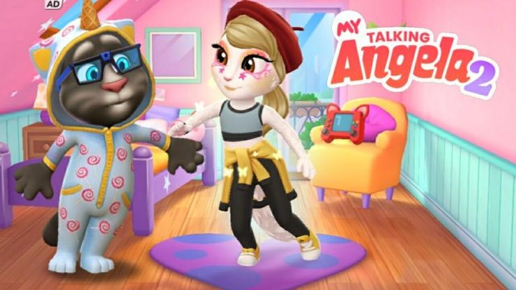 Cara Download dan Install Game My Talking Angela 2 Mod